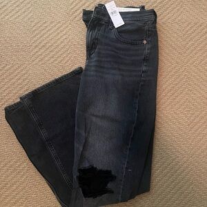 American Eagle Outfitters Black Boot Cut Jeans